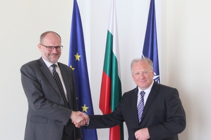 Minister Svetlan Stoev received the Ambassador of Denmark Søren Jacobsen